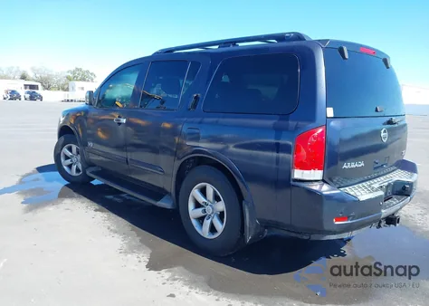 2008 Nissan Armada Se from USA, damaged, VIN 5N1BA08D98N614410